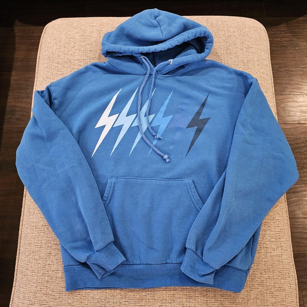 Aviator Nation Blue Gradient Bolt Hoodie